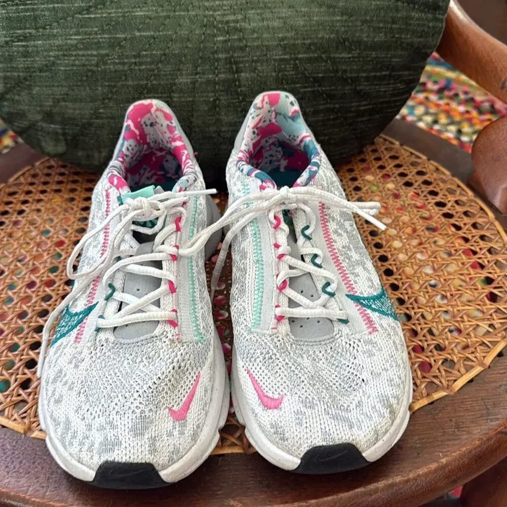 Women’s Nike Superrep Go 3 Multicolor Flyknit Lace Up Athletic Running Shoes